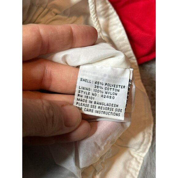 VTG 1990s Current Seen Boys 5-6 Snap Color Block Retro Ski Jacket - Picture 9 of 14